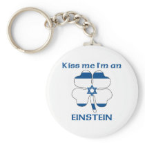 Israelíes personalizada me besan que soy Einstein llaveros