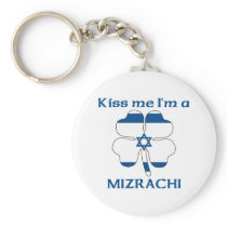 Israelíes personalizada me besan que soy Mizrachi llaveros