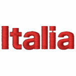 Italia bordó la bandera italiana de la sudadera co