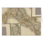 Italia compuesta tarjeta