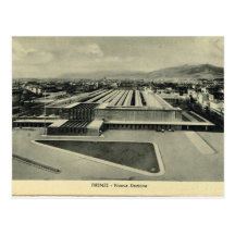 Italia, Florencia, Firenze, estación de tren Postal