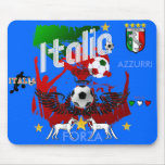 Italia Forza Azzurri Mousepad para las fans italia Alfombrillas De Raton