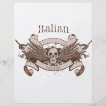 Italiano Badass Tarjetas Informativas
