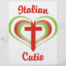 Italiano Cutie Flyer Personalizado