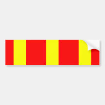 Iulia Alba (histórico), bandera religiosa Pegatina De Parachoque