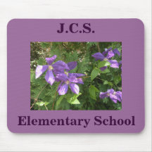 J.C.S. Escuela primaria Mousepad Tapetes De Ratones