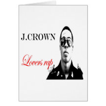 J.crown - "rap" Merch de los amantes Felicitación