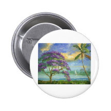 Jacaranda y palmera pin