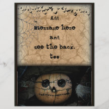 Jack-o-Linterna anaranjada espeluznante de la cala Tarjetas Publicitarias