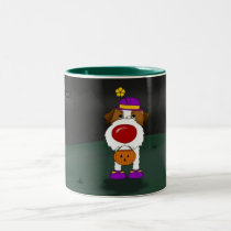Jack Russell Terrier Halloween tazas