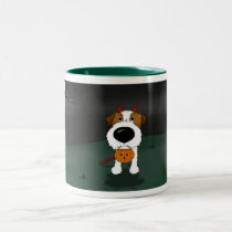 Jack Russell Terrier Halloween tazas