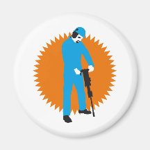 jackhammer worker magnete