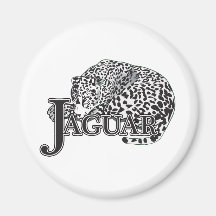 Jaguar Imán De Frigorífico