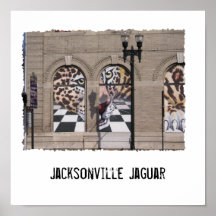 Jaguar, Jacksonville Jaguar Poster