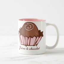 J'aime Chocolat Taza De Café
