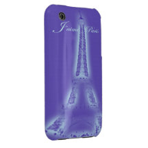 J'aime París iPhone 3 Protectores