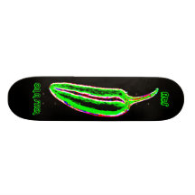Jalapeno en un palillo patín
