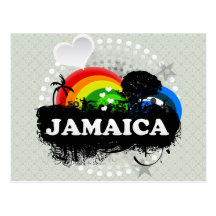 Jamaica con sabor a fruta linda postales