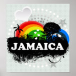 Jamaica con sabor a fruta linda posters