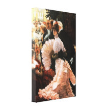 James Tissot la señora política Canvas Print Impresion De Lienzo