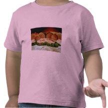 Jamón, de la cadera de un cerdo o de un verraco camiseta