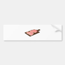 Jamón Pegatina De Parachoque