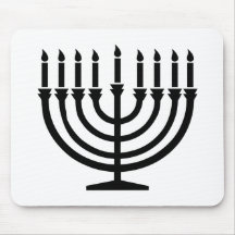 Jánuca Menorah Alfombrilla De Ratones