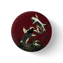 Japan Fish (Red) Boton