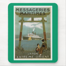 "Japon Extremo-Oriente" Messegeries Maritimes Tapete De Raton