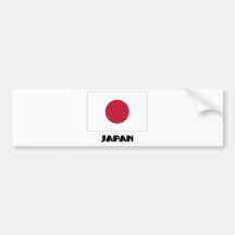Japón Pegatina De Parachoque