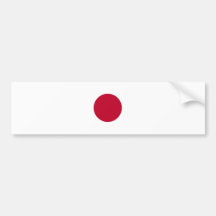 Japón Pegatina De Parachoque