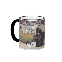Japonés Chin en el parque Tazas De Café