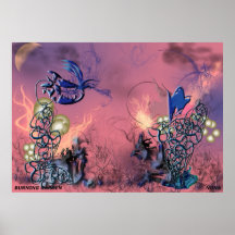 JARDÍN ARDIENTE POSTER