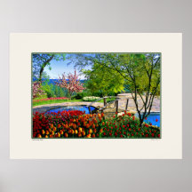 Jardín cristalino de la ermita - Ananda Poster