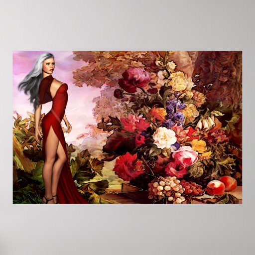 Jardín de Elven Poster