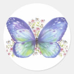 Jardín de la mariposa pegatinas  