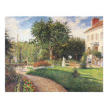 Jardín de Les Mathurins en Pontoise por Pissarro Comunicados Personales