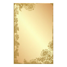 Jardín de oro papeleria personalizada