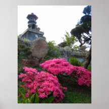 Jardín de té poster