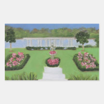 Jardín del boda etiqueta