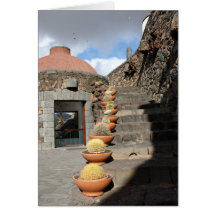 Jardín del cactus de España Lanzarote 03 Tarjeton