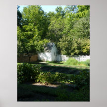 Jardín en Williamsburg Posters