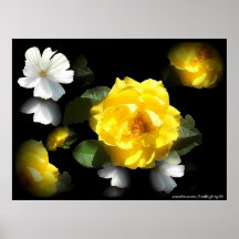 JARDÍN FLORAL POSTER