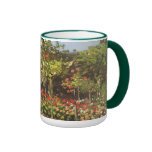 Jardín floreciente en Sainte-Adresse de Claude Mon Taza De Café