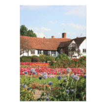 Jardín inglés de la cabaña, Amersham, dólares, Rei Arte Con Fotos