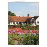 Jardín inglés de la cabaña, Amersham, dólares, Rei Felicitación