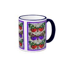 Jardín inglés del país taza
