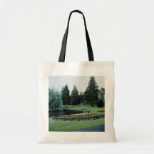 Jardín inglés rojo del país, flores de Inglaterra Bolsas