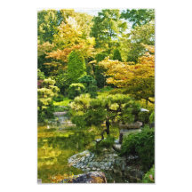 Jardín japonés arte fotográfico