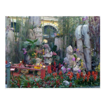Jardín oriental postales